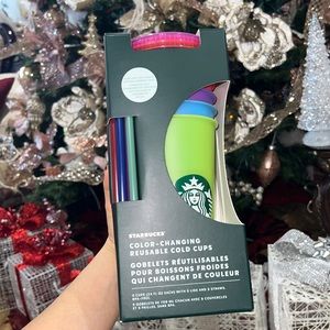 Starbucks color changing cups